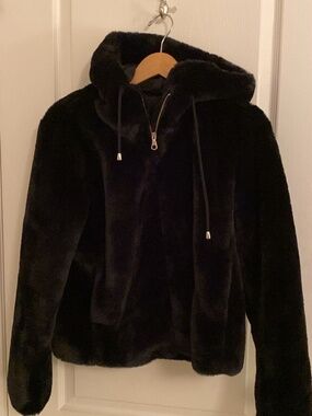 Faux fur coat